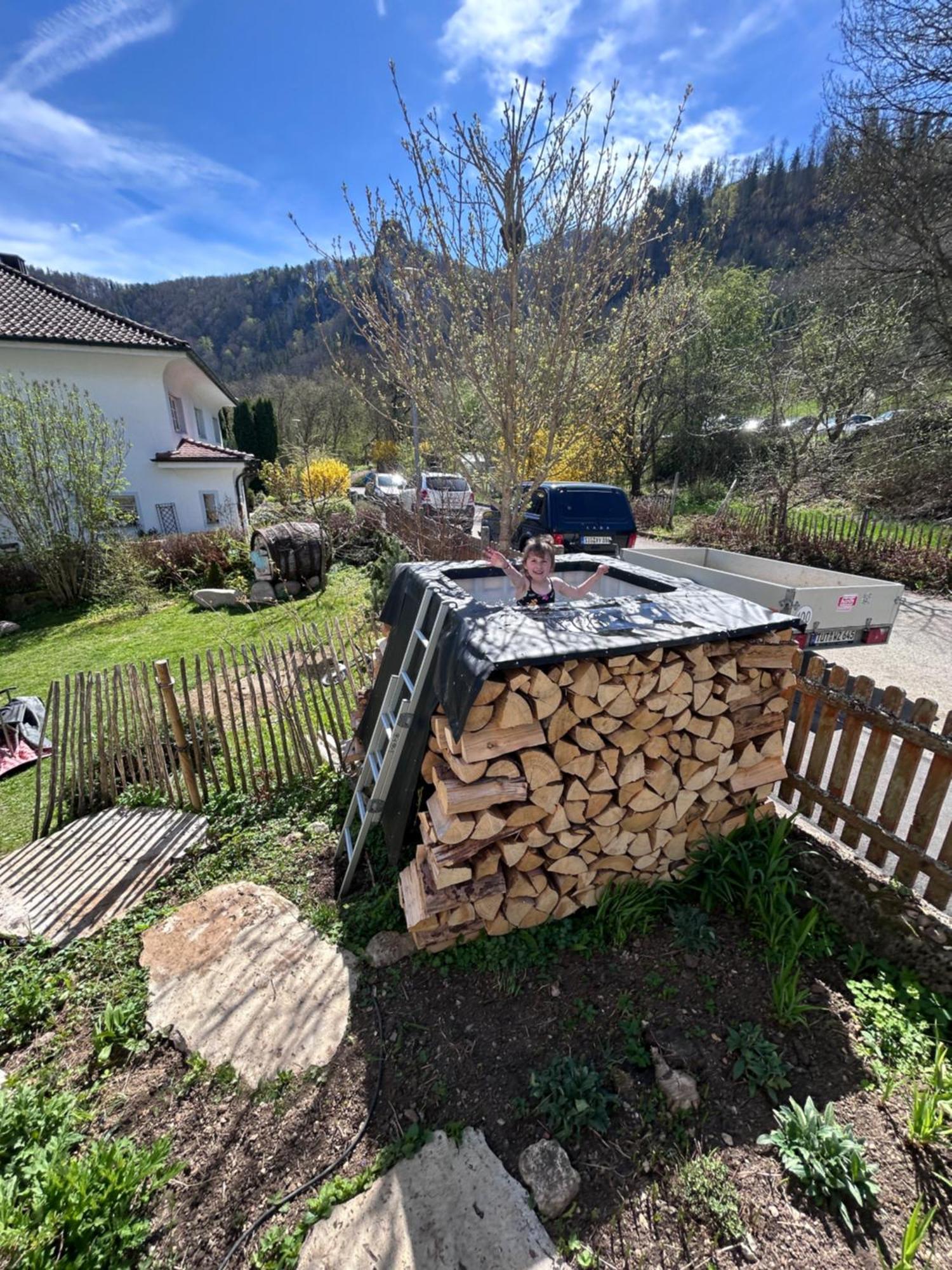 Ferienwohnung Zwergdackeladlerhirsch Beuron Exterior foto